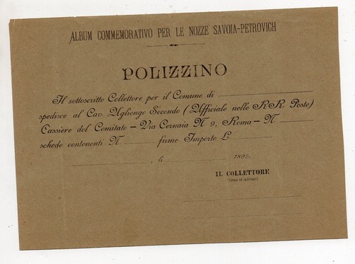 Savoia polizzino album - savoia,